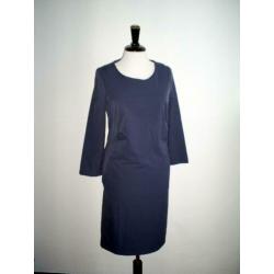 NIEUW !!! - prachtige blauwe jurk van WOMAN mt.38 met zakjes