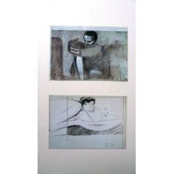 Steven Scheffer - set kunstdruk- kaarten in couvert - nieuw