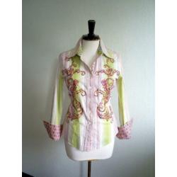 NIEUW !!! - ROBERT GRAHAM blouse maat S
