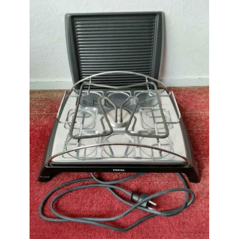 Tefal Raclette - Gril Gourmet, 8 pers, zgan!