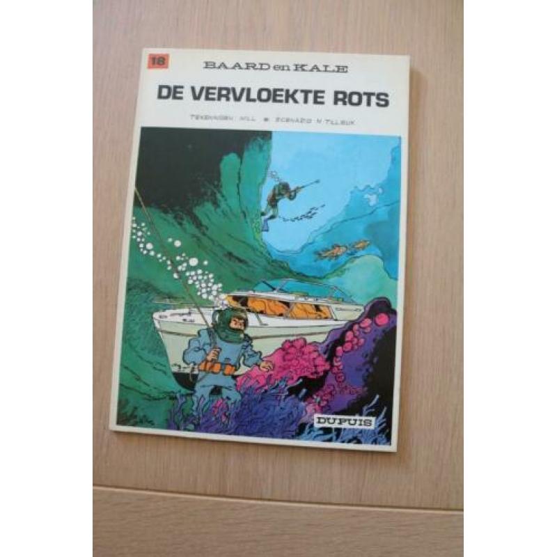 Baard en Kale Nr 18 : De vervoekte rots uit 1978