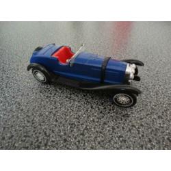 Modelauto Afta 1932 no. 508 Free Wheel. Kleur blauw.