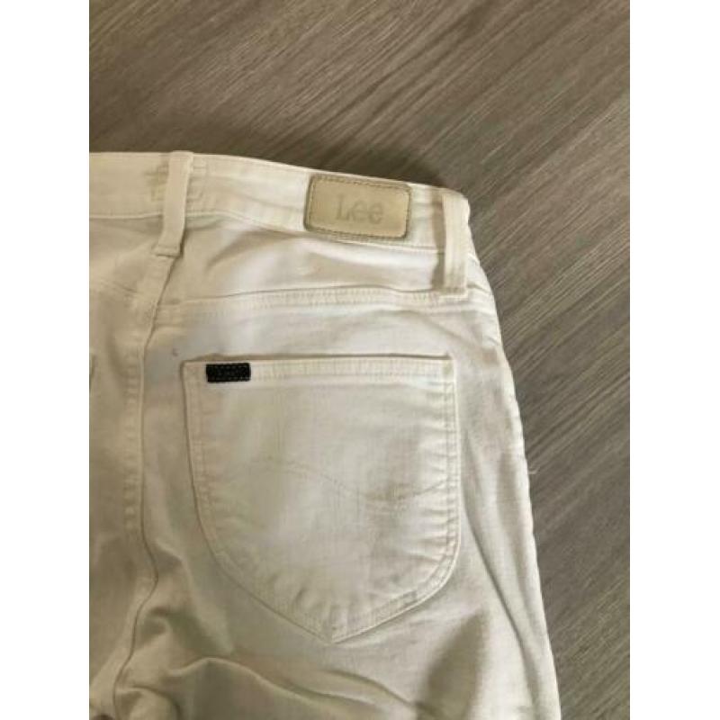 Lee Elly Jeans Ecru | W26/27 (dames)
