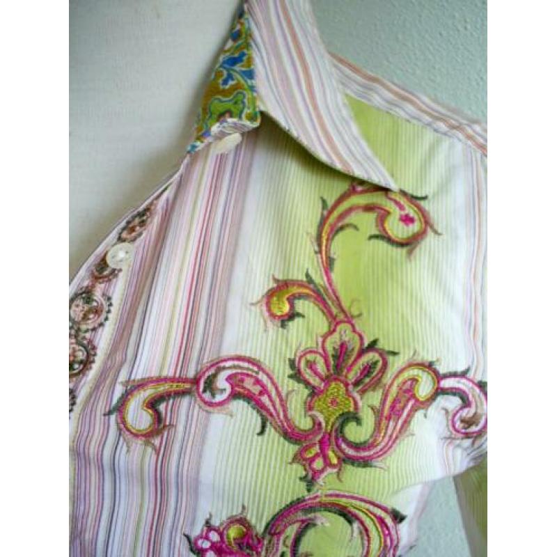 NIEUW !!! - ROBERT GRAHAM blouse maat S