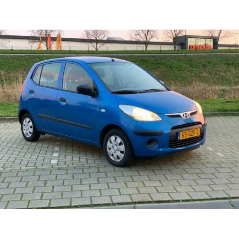 Hyundai i10 1.1 Active 5-Deurs BLAUW 2008 NAP!