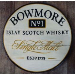Handgeschilderd pub bord/Schotse whisky/Bruichladdig/whiskey