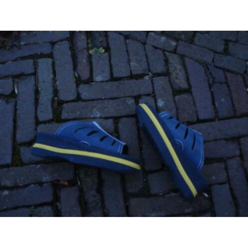 Gratis verzenden nieuwe sexy blauwe ibiza festival slipper38
