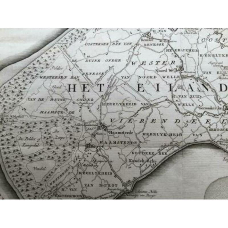 Schouwen en Duiveland, kopergravure, 1753