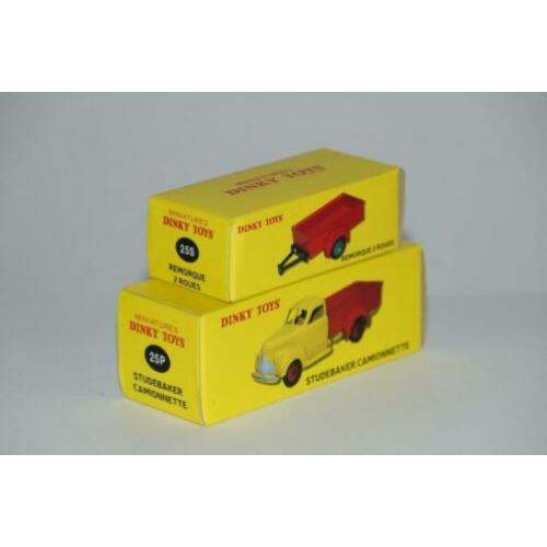 Studebaker Truck aanhangwagen - Dinky Toys 25P&S - ATLAS