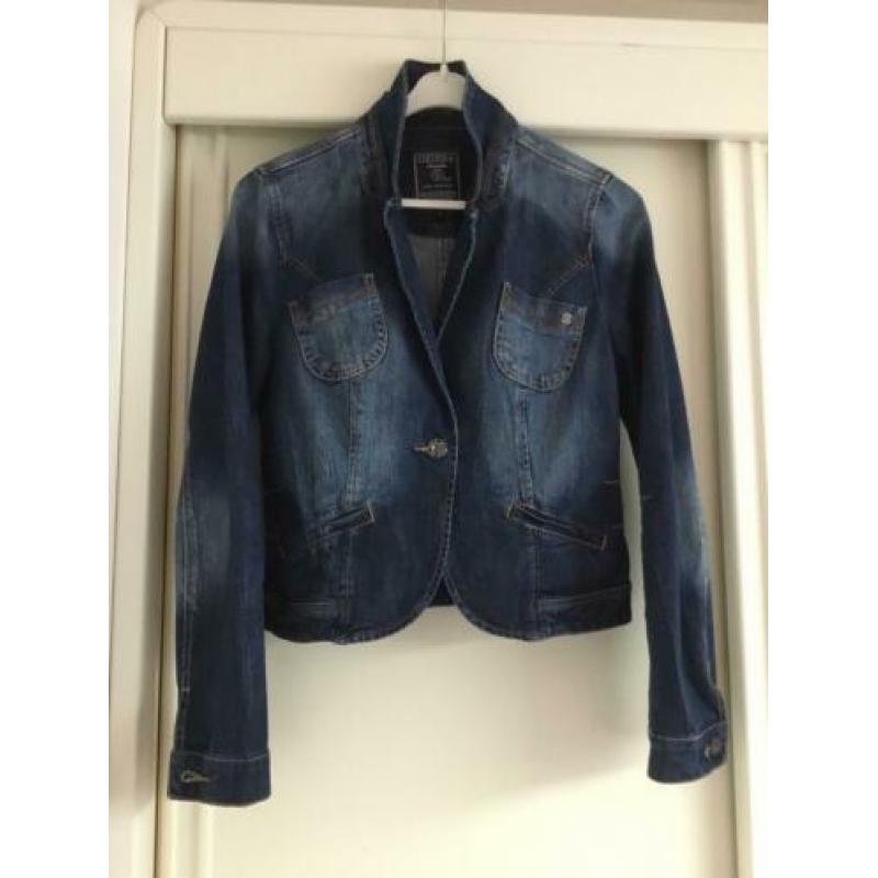 Geisha jeans jasje, maat M