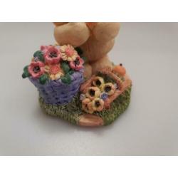 Forever Friends beeldje beer bloemen appels cadeautip