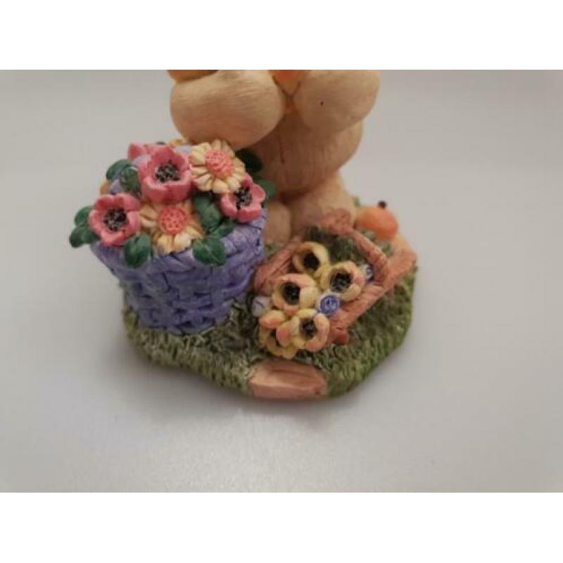 Forever Friends beeldje beer bloemen appels cadeautip