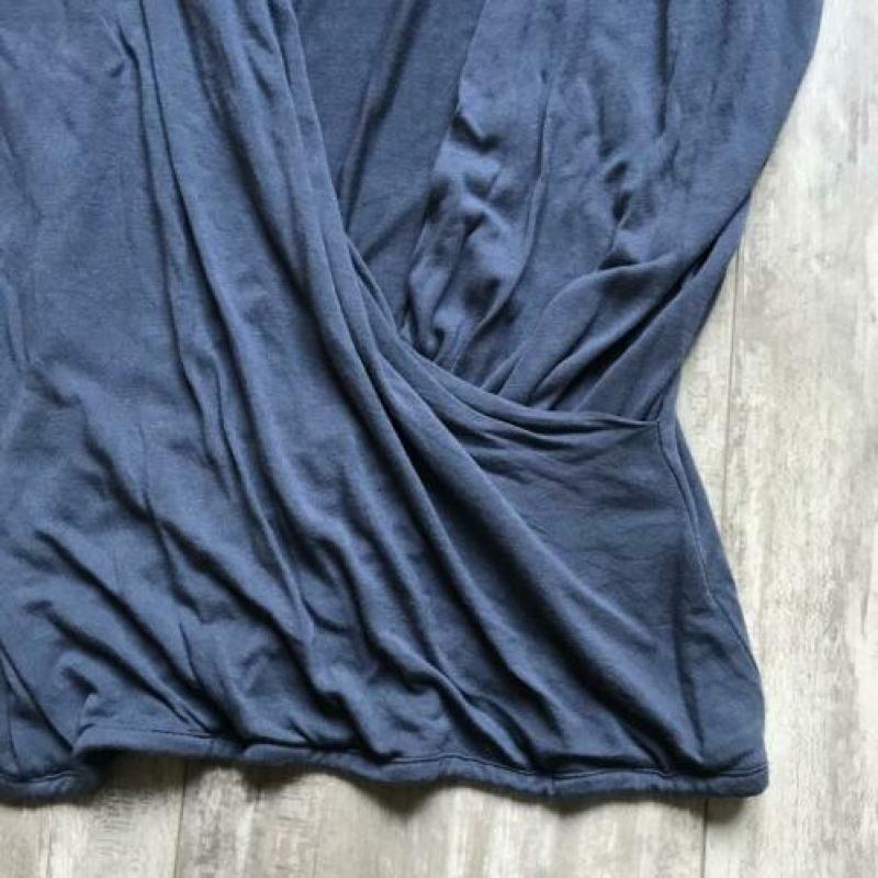 Overslagtop blauw | H en M | Maat S (36)