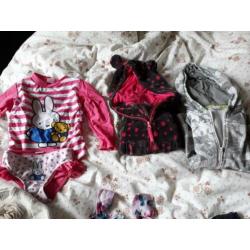 groot meisjes kleding pakket maat 110/116