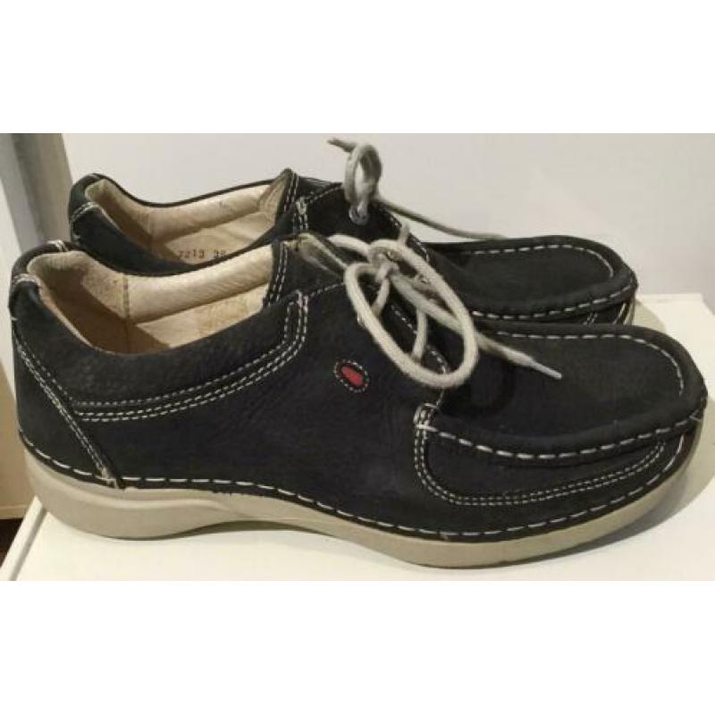 Wolky leren comfort schoenen maat 38
