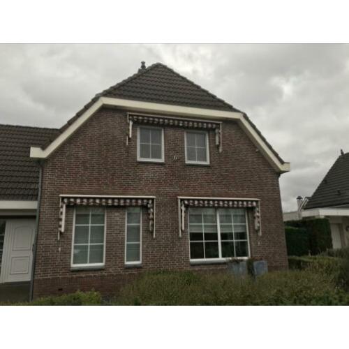 Markiezen rood met wit