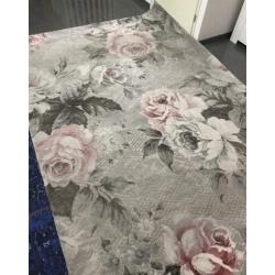 Bloem design vloerkleed/tapijt 200x300 cm