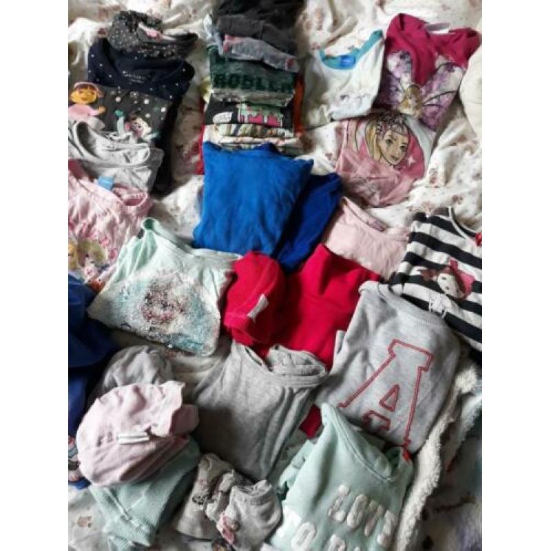 groot meisjes kleding pakket maat 110/116