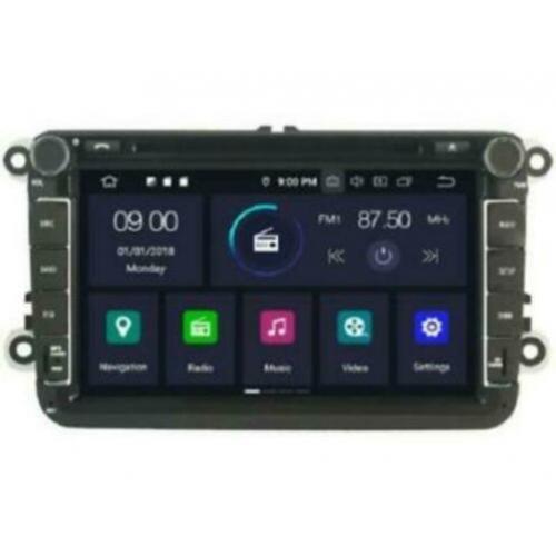 Skoda rapid Navigatie dvd carkit android 9 usb dab+ 64GB