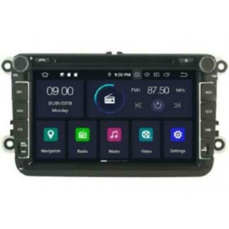 Skoda rapid Navigatie dvd carkit android 9 usb dab+ 64GB
