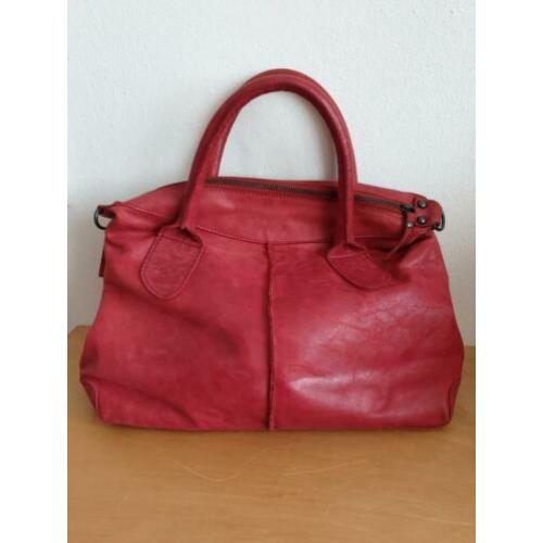Mou mou handtas leder