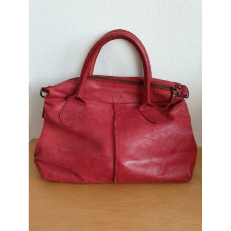 Mou mou handtas leder