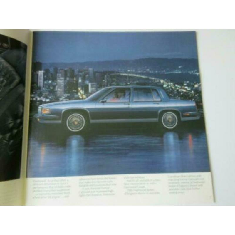 1986 Cadillac Brochure USA