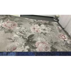 Bloem design vloerkleed/tapijt 200x300 cm