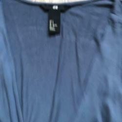 Overslagtop blauw | H en M | Maat S (36)