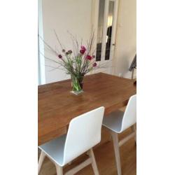 Teakhouten tafel 90 * 180