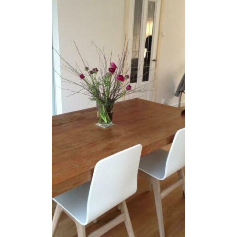 Teakhouten tafel 90 * 180