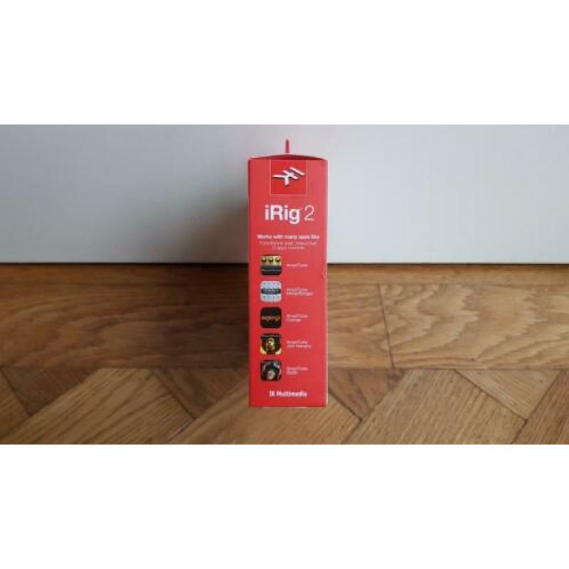 IK Multimedia iRig 2 /iRig2 iOS gitaar iPhone interface