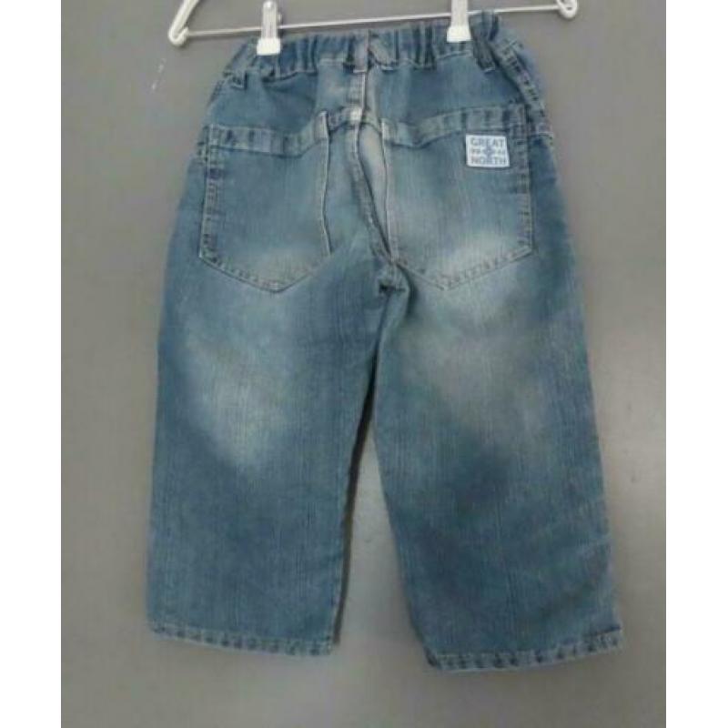 Great North blauwe denim short maat 152