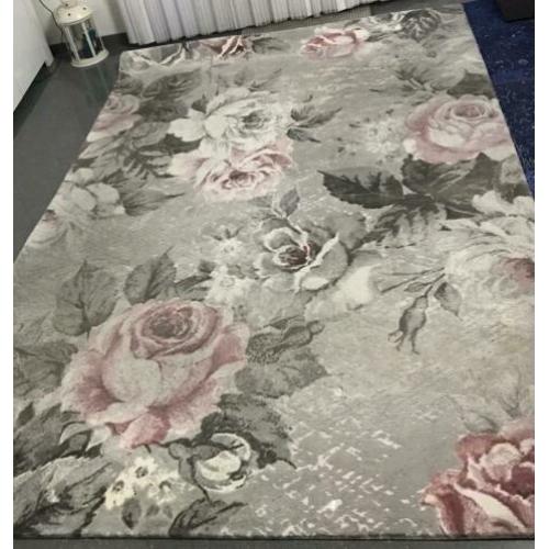 Bloem design vloerkleed/tapijt 200x300 cm