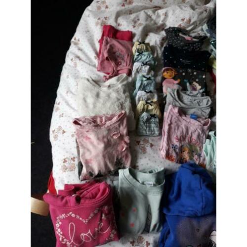 groot meisjes kleding pakket maat 110/116