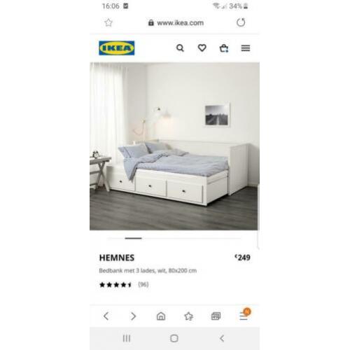 Ikea Hemnes bed