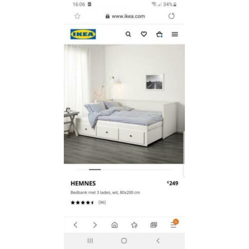 Ikea Hemnes bed