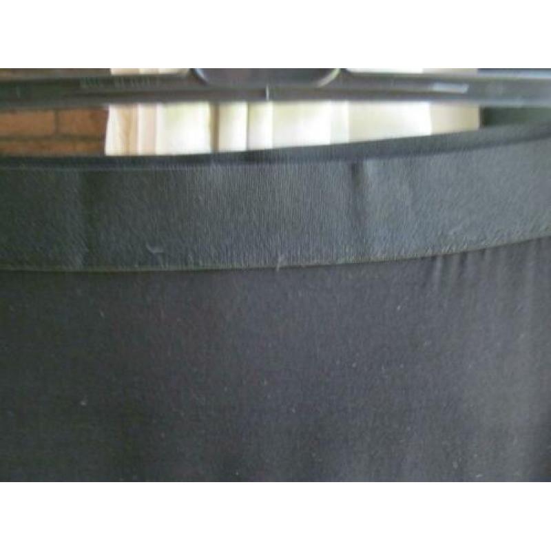 mj/ H & M/H en M BASIC/lange zwarte rok STRETCH maat 40