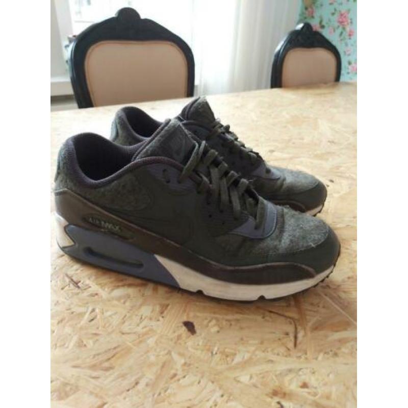 Nike air max grijs/blauw maat 43