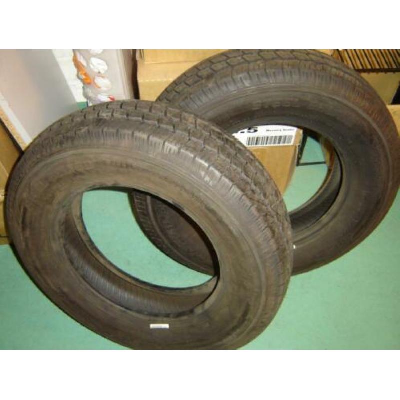 2 x Maxmiler x Steelbelted GT-radial aanhangerbanden
