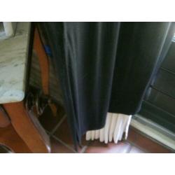 mj/ H & M/H en M BASIC/lange zwarte rok STRETCH maat 40