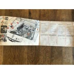 Peugeot 404 instuctie / onderhoudsboekje