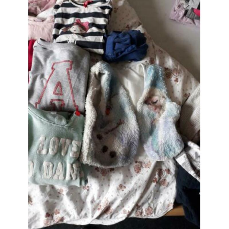 groot meisjes kleding pakket maat 110/116