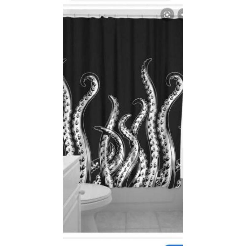 Douchegordijn (Sourpuss) Tentacles...