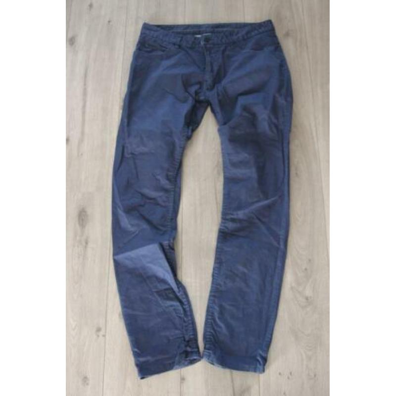 Blauw heren broek ZARA MAN, maat 40 (LL)