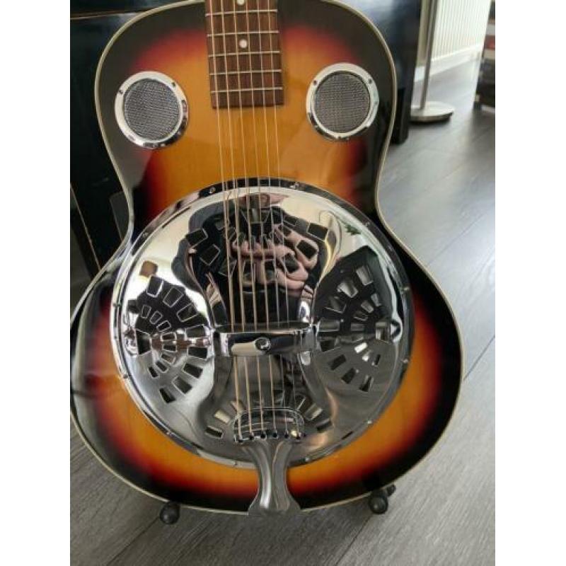 Resonator gitaar spider cone sunburst classic