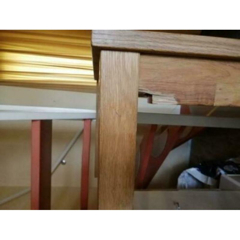 Teak houten ikea salontafel