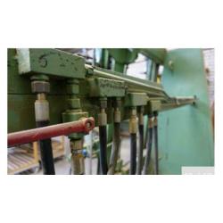 Hydraulische opsluitbank/pers/lijmpers