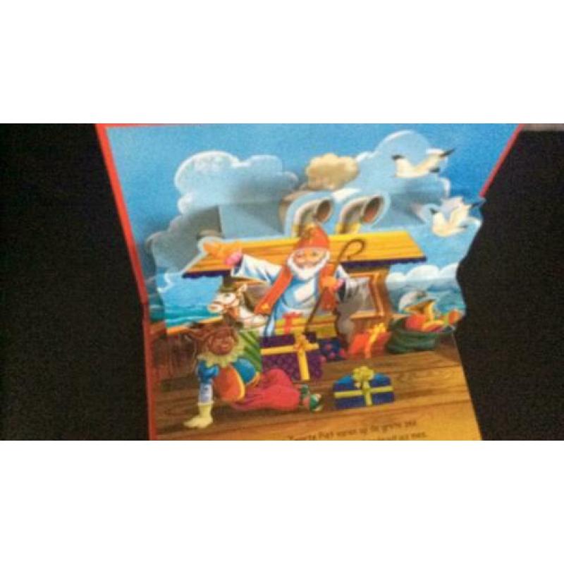 Pop up boek Sinterklaas