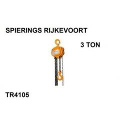 Kettingtakel 3 ton chain hoist Spierings Rijkevoort